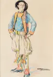 Hilda Rix Nicholas, (Standing Figure) (1925-1926)