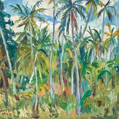Irma Stern, Congo Landscape 1945, 1945, oil on canvas