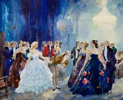 Norman Lindsay, Madam, My Wife (1930), 1930, watercolour on paperboard
