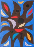 John Coburn, (Phoenix), synthetic polymer paint and gouache on paper on board