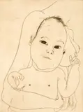 Brett Whiteley, Mother and Child (1977), 1977, etching on paper