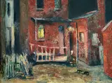 Sali Herman, Terrace House 1962, 1962, oil on canvas