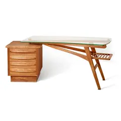 Schulim Krimper, Desk (circa 1955), 1955, Black Bean