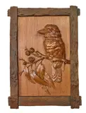 Robert Wilhelm Prenzel, 'Kookaburra' panel, 1926, 1926, Australian native hardwoods