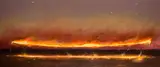 Tim Storrier, Evening Light Line (Journey): Point to Point (1991)