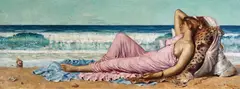 John Russell, Ariadne 1883, 1883, oil on canvas on board