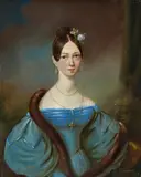 Eugene von Guerard, Portrait of a Lady 1834