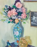 Hilda Rix Nicholas, Chinese Vase (1937)