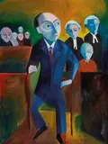 Robert Dickerson, The Witness (circa 1985)