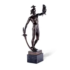 R.a. Frederick William Pomeroy, Perseus with Head of Medusa 1898, 1898, bronze