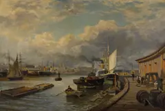 James Clarke Waite, Melbourne (1888), 1888, oil on canvas