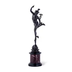 Ferdinando de Luca, Mercury after the Model by Giambologna, bronze