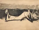 Henry Moore, Draped Reclining Figure (1951)