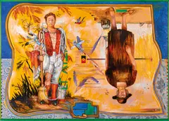 Woman in a Landscape 1998 by Juan Davila, 1998, oil on canvas, offered Aug 2018