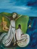 Sidney Nolan, (Untitled: Three Figures) (1943)