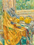 Grace Cossington Smith, Fruit in the Window 1957, 1957, oil on composition board