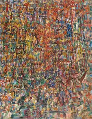 Ralph Balson, Non-Objective Painting 1955, 1955, oil on composition board