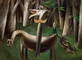 Albert Tucker, Wild Colonial Boy 2 1967, 1967, synthetic polymer paint on canvas