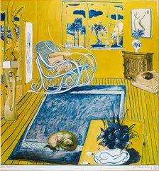 Brett Whiteley, The Cat (1980), 1980, lithograph on paper