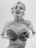 Bert Stern, Marilyn Monroe, Roses, Last Sitting 1962, 1962, gelatin silver print, printed later and uniquely hand coloured circa 2001