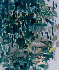 John Passmore, Figure Study (1954), 1954, oil on composition board