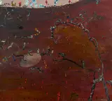 John Olsen, Sturt Peas, Pilbara (1983), 1983, oil on canvas