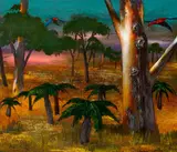 Albert Tucker, Parrots in the Bush