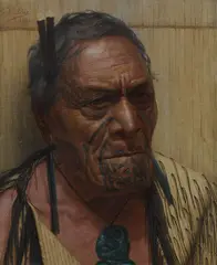 C. F. Goldie, Pokai (The Strategist) 1921, 1921, oil on canvas