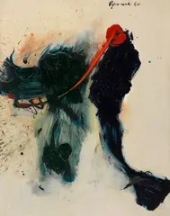 Peter Upward, Crown Street Indigo 1960, 1960, oil and synthetic polymer paint on board