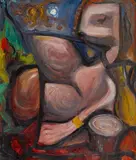 Danila Vassilieff, Abstract Nude