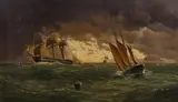 Haughton Forrest, Storm off South Stack, Holyhead, Wales