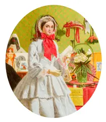 James Collinson, For Sale (1857), 1857, oil on canvas