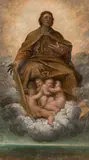 George Frederic Watts, O.m., R.a., The Spirit of Christianity: A Symbolic Design 1873-1875, 1873-1875, oil on canvas
