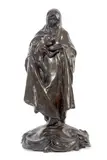 R.a. Sir Alfred Gilbert, St Catherine (The Miraculous Wedding) (1900), 1900, bronze