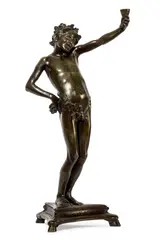 R.a. Frederick William Pomeroy, Dionysus (1890, cast in 1903), 1890, bronze