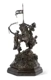 R.a. Sir Alfred Gilbert, St. George and the Dragon, Victory Leading (1904), 1904, bronze