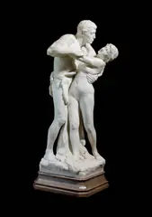 R.a. Arthur George Walker, Peleus and Thetis: The Spurned Embrace 1911, 1911, marble