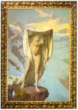 Cesare Viazzi, Mountain Spirit, oil on canvas