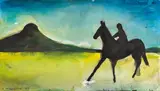 Noel McKenna, Mountain with Rider 1987