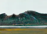 Fred Williams, (Murrumbidgee River) (1977), 1977, gouache on paper