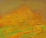 Lloyd Rees, Bathurst Landscape 1983, 1983, oil on canvas