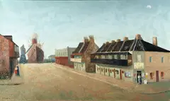 Sali Herman, Woolloomooloo 1973, 1973, oil on canvas