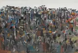 Fred Williams, You Yangs (Winter) No. 1 (1963), 1963, gouache on paper