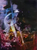 Sidney Nolan, Leda and the Swan 1960, 1960, synthetic polymer paint and polyvinyl acetate on composition board