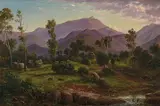 Eugene von Guerard, Mount Kent, on the Wonnangatta, Gipps Land 1873