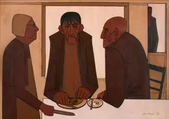 John Brack, The Return of the Prodigal Son 1953, 1953, oil on canvas