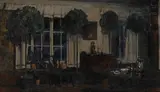 Arthur Streeton, The Artist's Dining Room (1911)