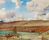 Hans Heysen, Ploughing Weather 1925