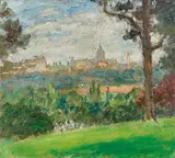Rupert Bunny, View Towards Melbourne (circa 1926)