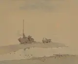 R.w. Sturgess, (Low Tide), watercolour on paper